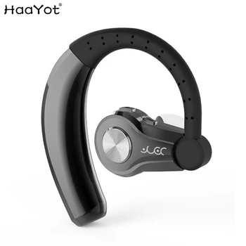 

HAAYOT Wireless Bluetooth Headset Business Headphone Hands Free Microphone Earphone Universal for Xiaomi Samsung iPhone Phones