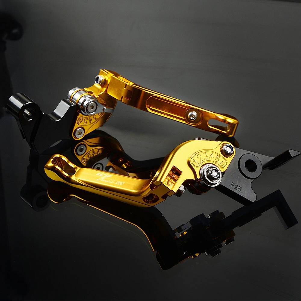 CNC алюминий для Suzuki GSF 1200 Bandit руль мотоцикла ручки тормоза сцепления Регулируемые
