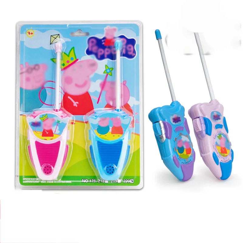 Peppa pig Classic Toys electronic gadgets parent-child interaction real intercom children's walkie-talkie Toy for children Peppa pig Classic Toys electronic gadgets parent-child interaction real intercom children's walkie-talkie Toy for children