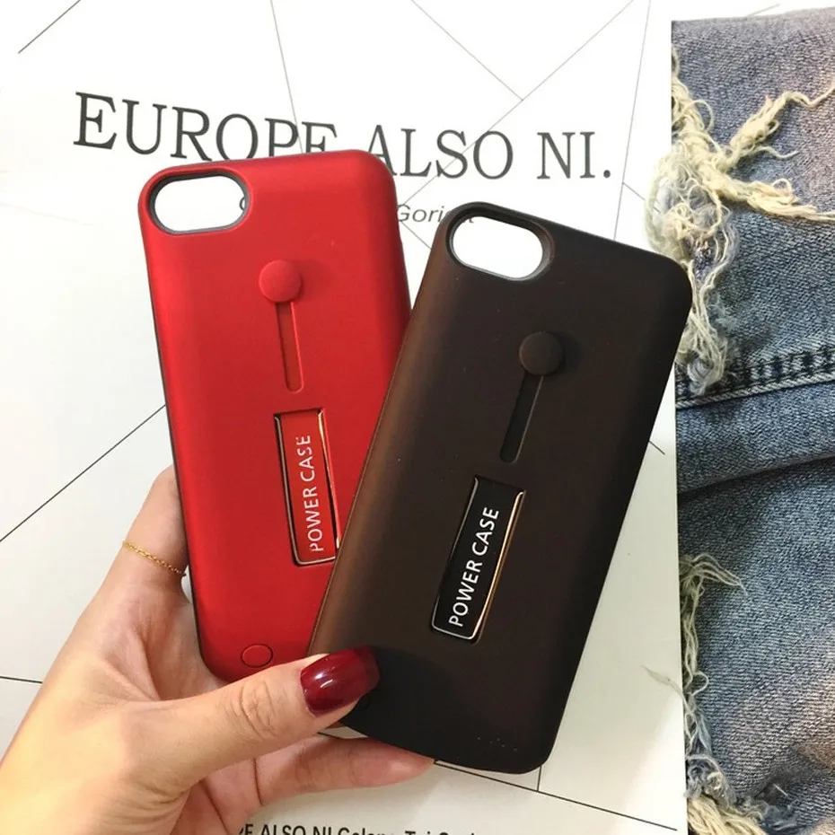 KHP Battery Charger Case For iPhone 6 6s 7 8 Plus 3500mAh4000mAh5000mAh Powerbank Case For iPhone X XR Xs Battery Charger Case (5)
