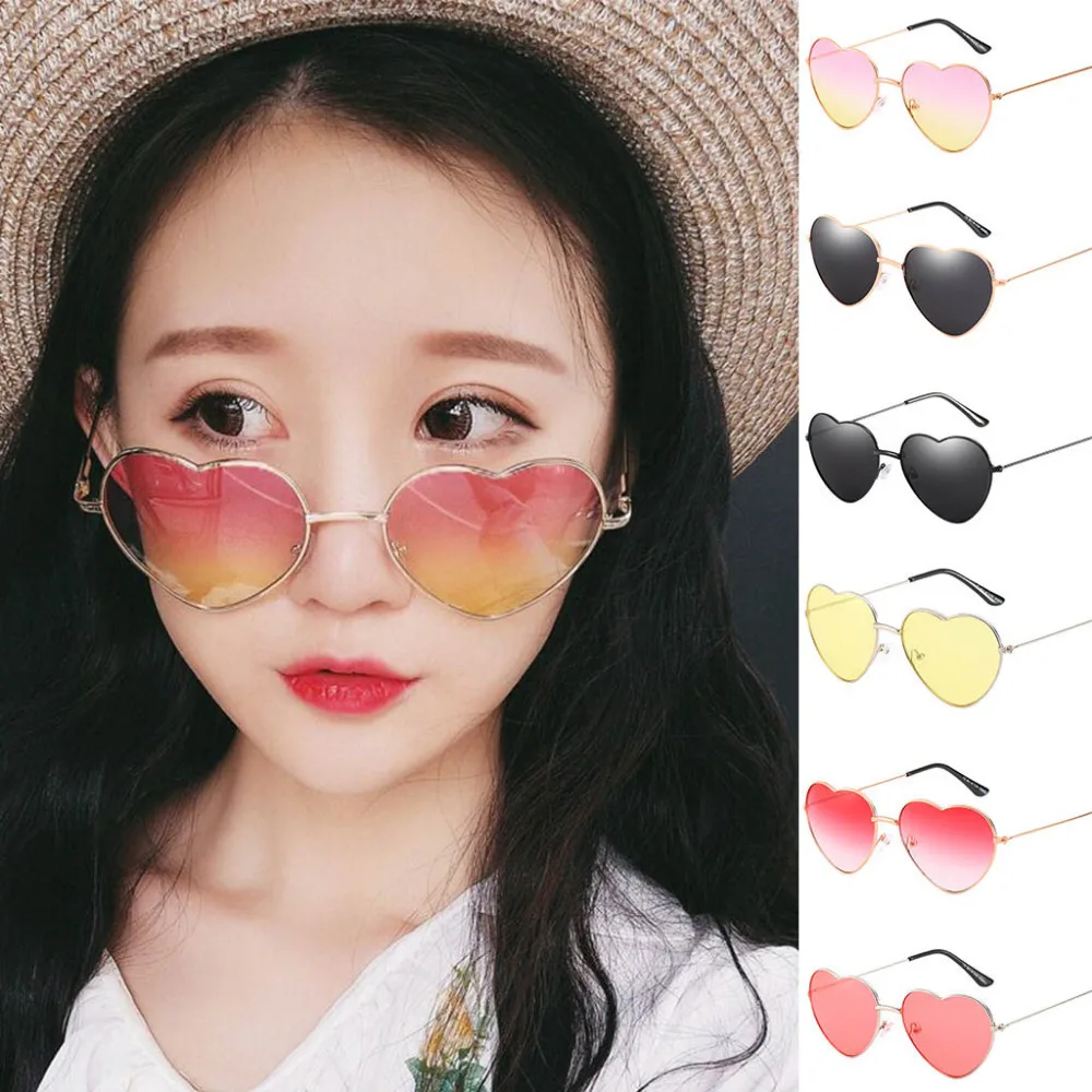 

Unisex Love Shape Cycling Eyewear Vintage Eye Sunglasses Retro Eyewear Radiation Protection Sunglasses Ultraviolet Eyeglasses