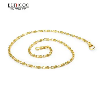 

40cm Replacement Metal Chain For Shoulder Bags Handle Crossbody Handbag Antique Bronze DIY Bag Strap Accessories Hardware Silver