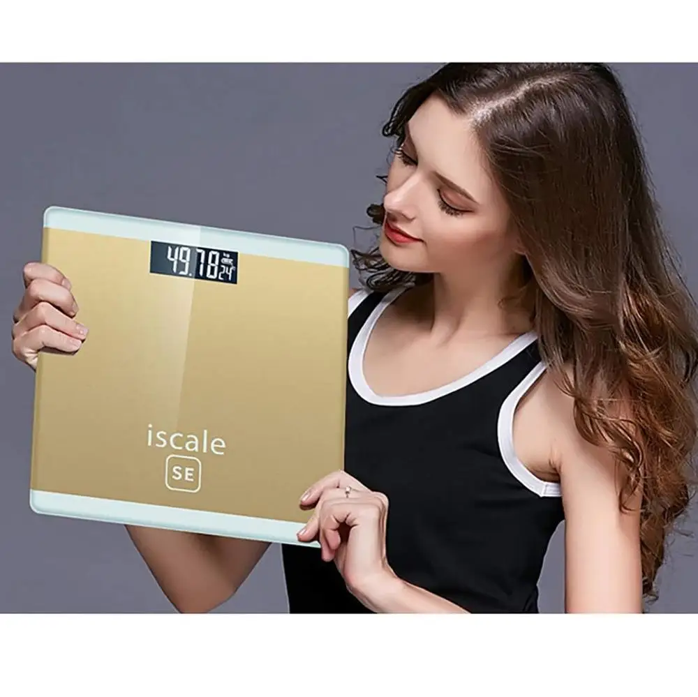 Musculation Mini Electronic Scales Weighing Household Adult Health Body Weight Meter Bathroom Floor Scale for Human