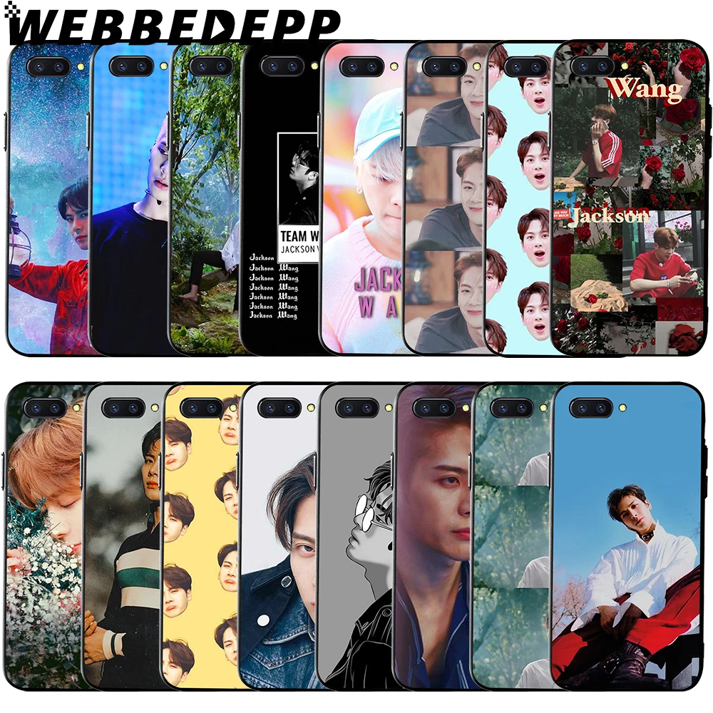 

WEBBEDEPP GOT7 Jackson Wang Soft Case for Huawei Honor 6 7A Pro 7C 8C 7X 8X 8 9 10 lite Note10
