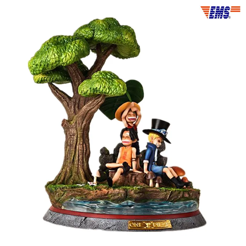 Одна часть Луффи Сабо Ace Children Three Brothers 1/6 GK Смола предел количества Статуэтка игрушки X282