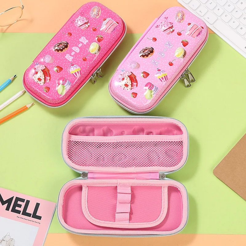 

1 Pcs Kawaii plastic Pencil Case Summer fun Gift Estuches School Pencil Box Pencilcase Pencil Bag School Supplies Stationery