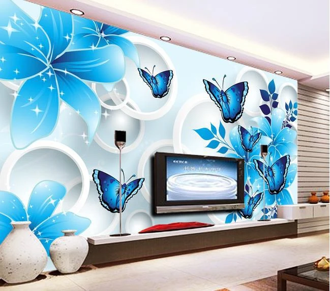 3d壁紙 Hd ユリ青蝶3d壁画テレビ ソファ背景結婚式装飾壁 Papel デ Parede花 Wallpaper Wallpaper Waterproofwallpaper 3d Aliexpress 3d壁紙 Hd ユリ青蝶3d壁画テレビ ソファ背景結婚式装飾壁 Papel デ Parede花 Wallpaper Wallpaper Waterproofwallpaper 3d Aliexpress
