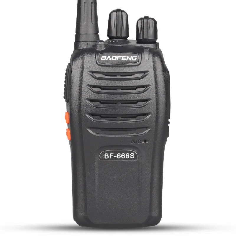 4PCS 100 Original Baofeng bf 666s Walkie Talkie Portable Radio Hotel Communicator Transceiver Cb Radio 666S 3