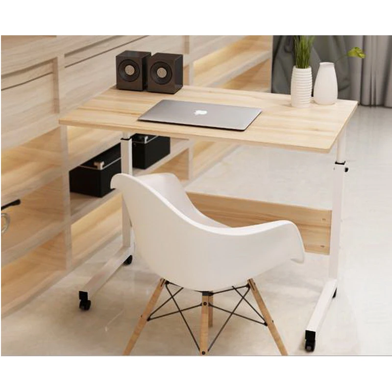 250316/Multi - functional design /Removable bed computer desk/Lazy simple desk /lift folding table/Paint steel pipe/