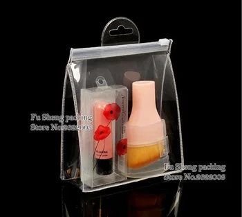 

15.5*13.5*5cm Waterproof PVC Cosmetics bags Clear Transparent travel zipper bag /Promotional set Toy gift bag 100pcs/lot