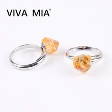1pc Natural Stone Rings Citrines Yellow Crystal Silver Jewelry Finger Ring Wedding Ring Anniversary For Women Adjustable Size 1pc Natural Stone Rings Citrines Yellow Crystal Silver Jewelry Finger Ring Wedding Ring Anniversary For Women Adjustable Size