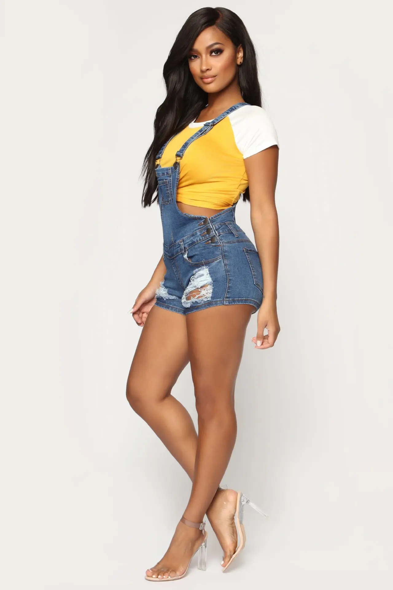Plus Size Womens Rompers Jumpsuit Denim Short Overalls Skinny Jeans Playsuits Femme Ripped Hole Combi Shorts Combinaison Siamese Plus Size Womens Rompers Jumpsuit Denim Short Overalls Skinny Jeans Playsuits Femme Ripped Hole Combi Shorts Combinaison Siamese