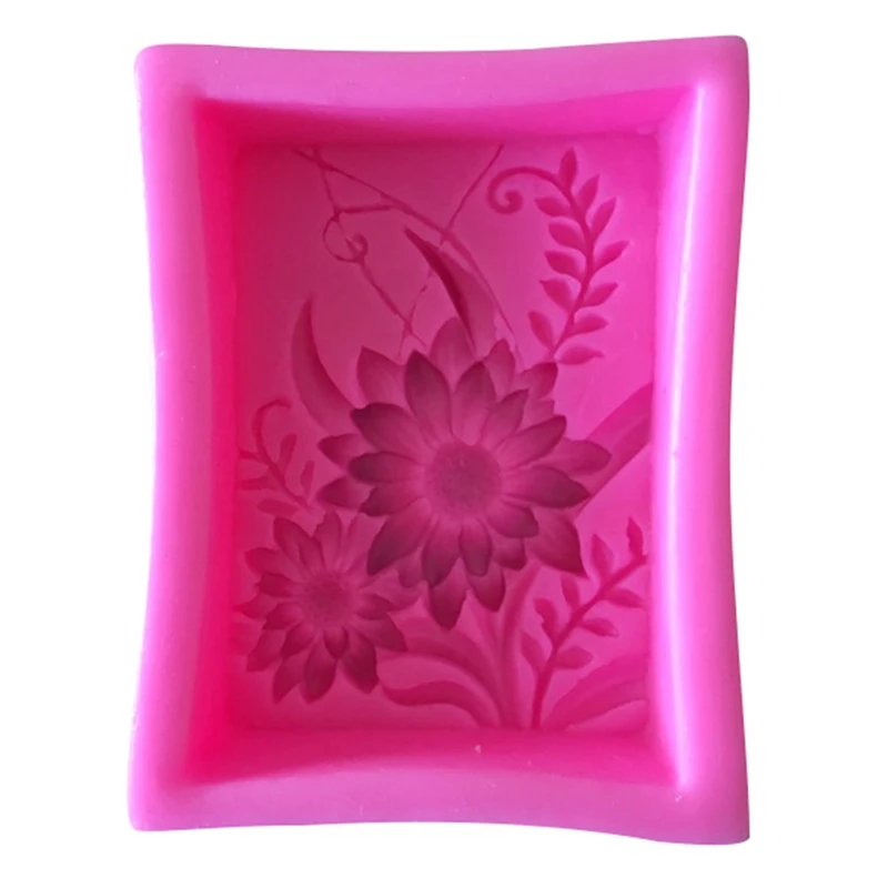 

Rose Shaped Silicone Mold Fondant Sugar Confectionery 3D Soap Moulds Cake Decorating Tools