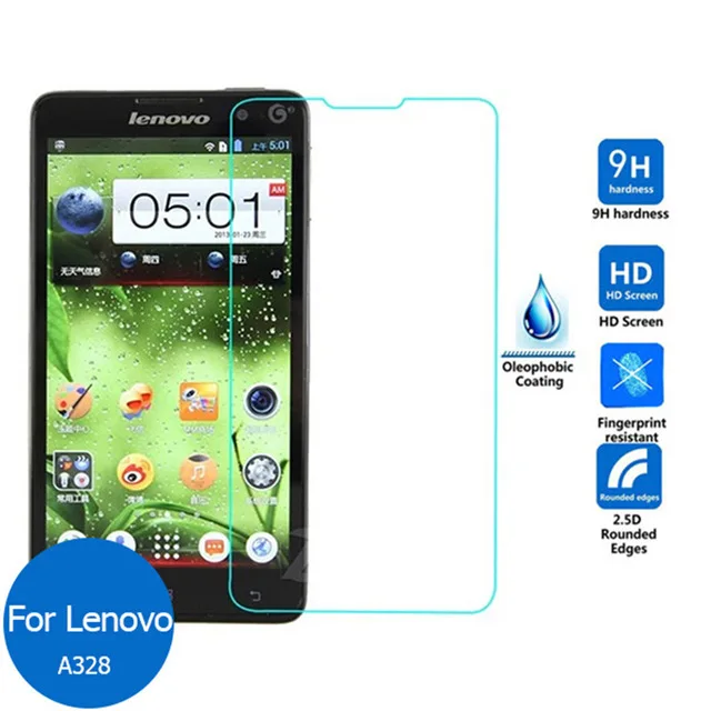 

2.5D Tempered Glass For Lenovo A328T High Quality Protective Film Explosion-proof Screen Protector for Lenovo A328
