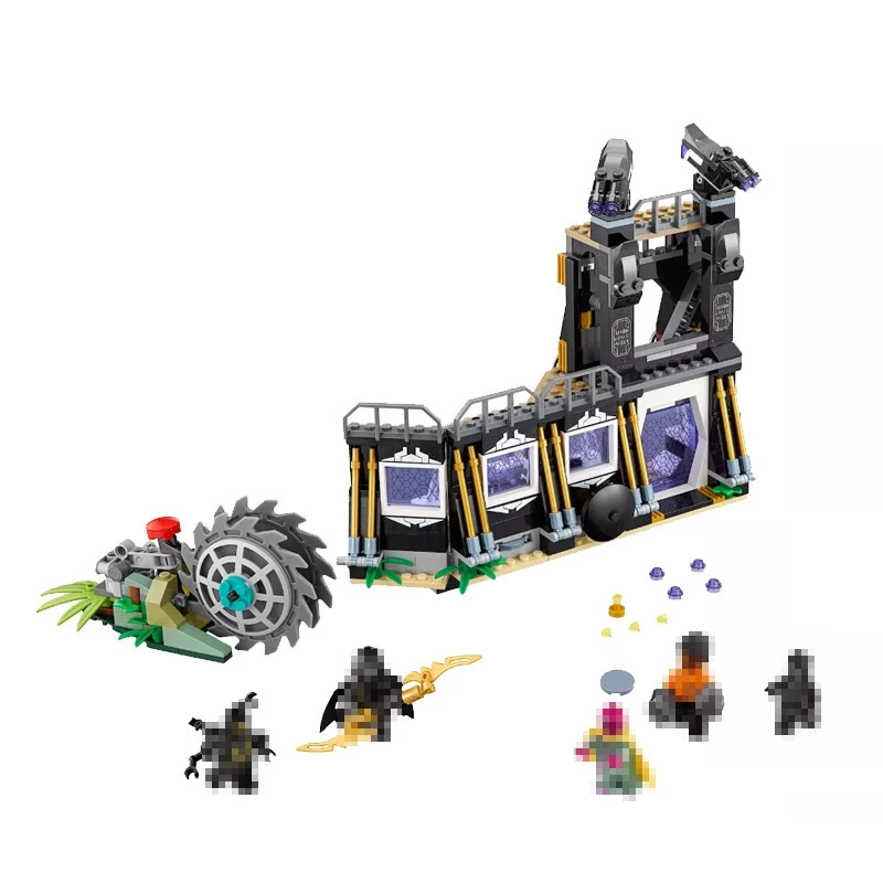 

07106 755pcs Super Heroes Series Thanos Ultimate Battle Set Model Building Block Brick Toys Boy's Gift compatible 76103