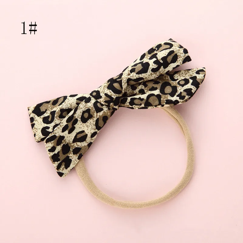 Wecute Leopard повязка на голову для ребенка детская модная одежда для девочек Роскошные лентой Детские эластичные украшения для волос