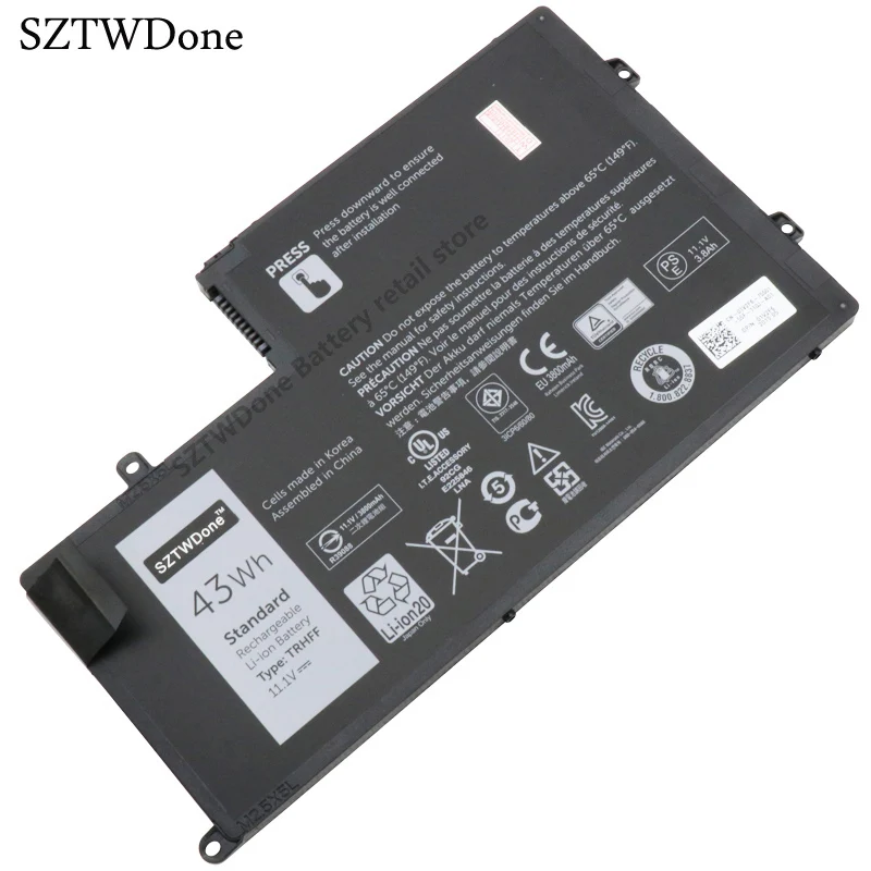 SZTWDone TRHFF Bateria Do Laptopa DELL Inspiron 5547 5545 5548 5447 
