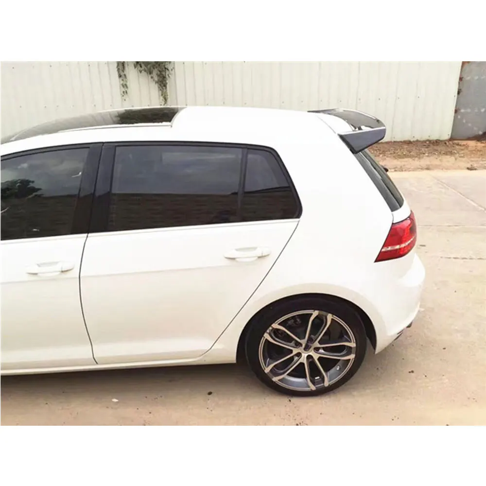 Для Golf MK7 задний спойлер из углеродного волокна на крышу для VW Golf 7 VII MK7.5 Стандартный GTI R спойлер- украшение лобового стекла