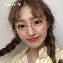 Ретро кошачьи глаза анти-голубые легкие очки оправа для мужчин и женщин Винтажный дизайн Анти-усталость очки мужские металлические Компьютерные очки