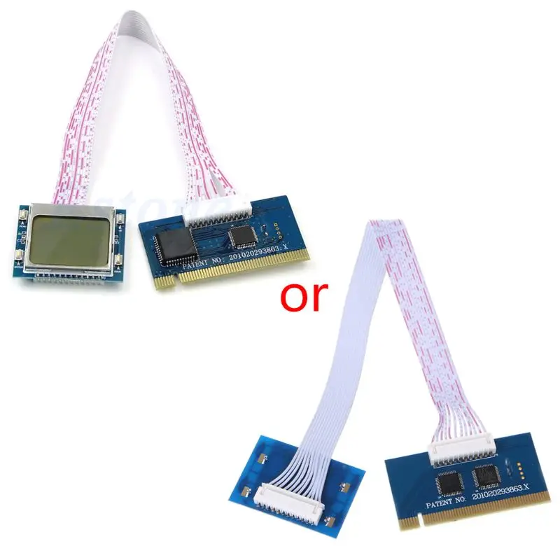 PCI lcd диагностический пост отладочная Тестовая карта для настольной материнской платы PTI9