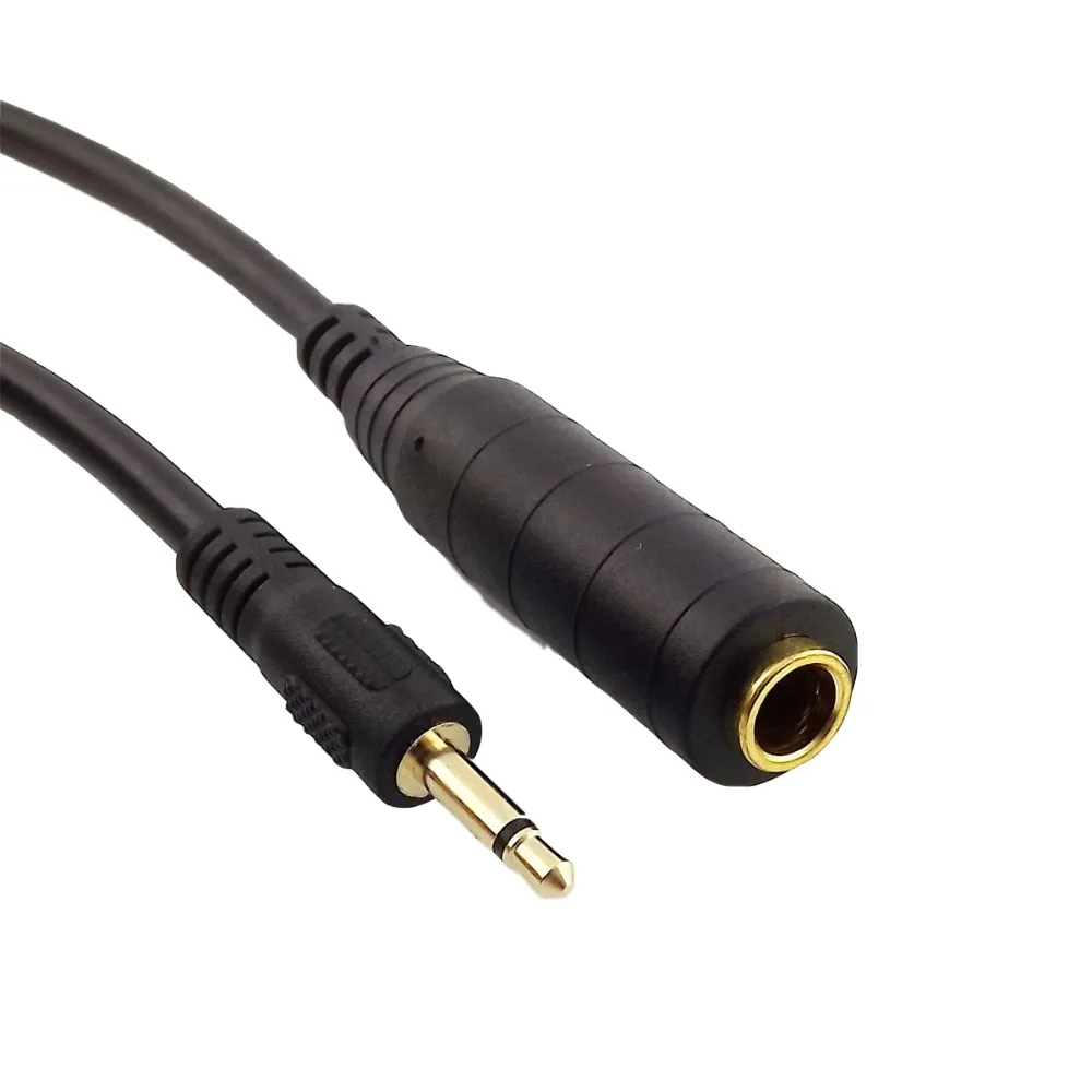 3.5MM公单转6.35母0.3米线 6