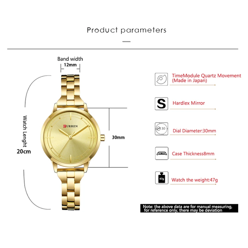 CURREN золотые часы женские креативные стальные женские часы-браслет женские часы Relogio Feminino Montre Femme 9019