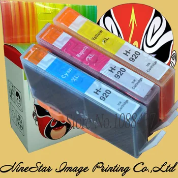 

3PK 920XL Color Ink Cartridge For HP 920 XL HP920 Officejet E609 6000 6500 6500A 7000 7500A 920xl Printer Cartridges E190