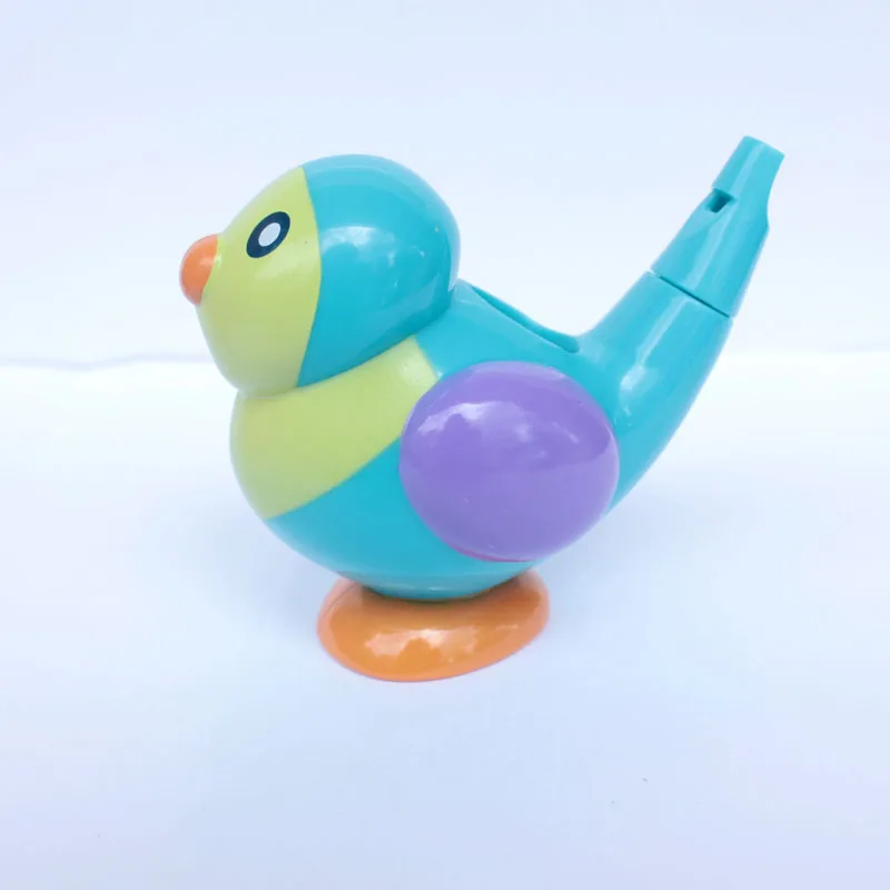 Пластиковые Мультяшные птицы водный свисток детские дети музыкальный инструмент Развивающие игрушки для детей забавные игры подарки на
