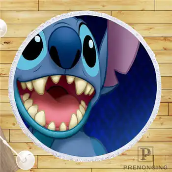 

Custom DIY Customized Microfiber Fabric Stitch Round Beach Blanket Towel Printed on Demand 150cm #19-01-28-4-127