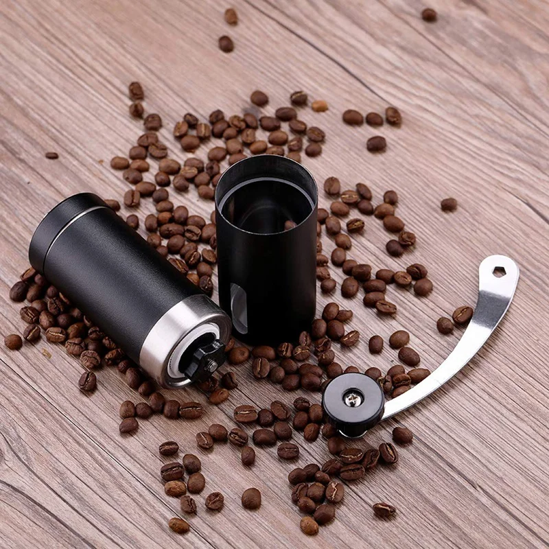 

Manual Coffee Grinder, Whole Bean Conical Burr Mill For French Press/Turkish-Strongest And Heaviest Duty,Gifts For Coffee Love