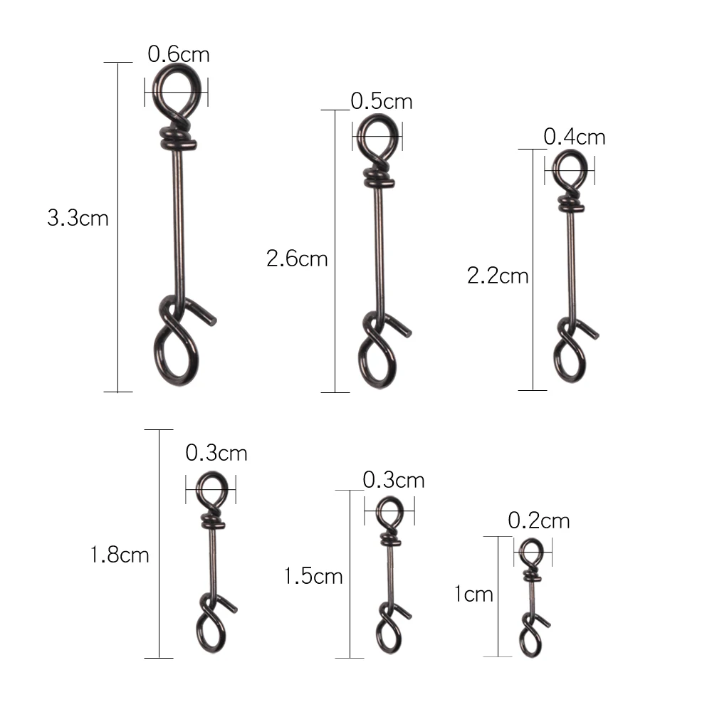 30 шт. разъем из нержавеющей стали рыболовные Fastach зажимы поворотные застежки для рыбалки поворотный Rolling Snap Быстрый аксессуар для соединения