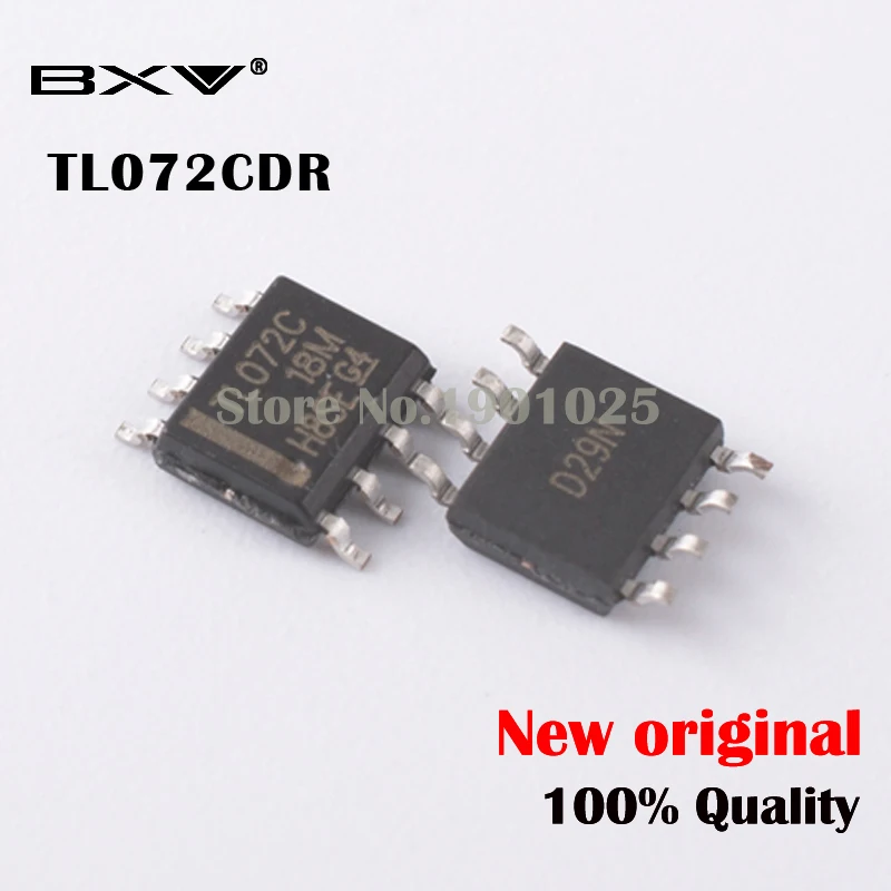 10 шт. TL072CDR лапками углублением SOP-8 TL072C SOP TL072 SMD и