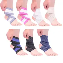 Новые эластичные бинты лодыжки защитник езда Альпинизм обмотки сжатия лодыжки Поддержка анти-растяжение стабильный