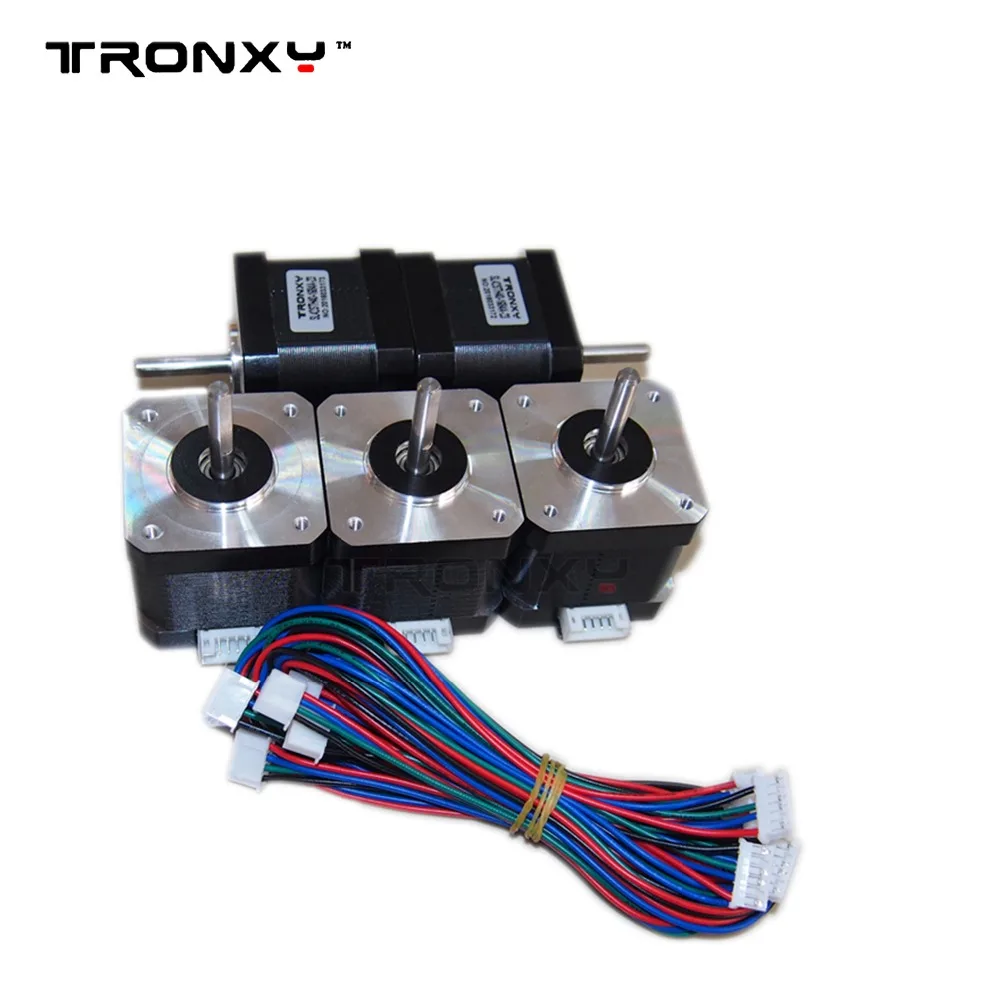 

Free shipping 4-lead Nema17 Stepper Motor 42 motor Nema 17 motor 3D printer motor and CNC XYZ