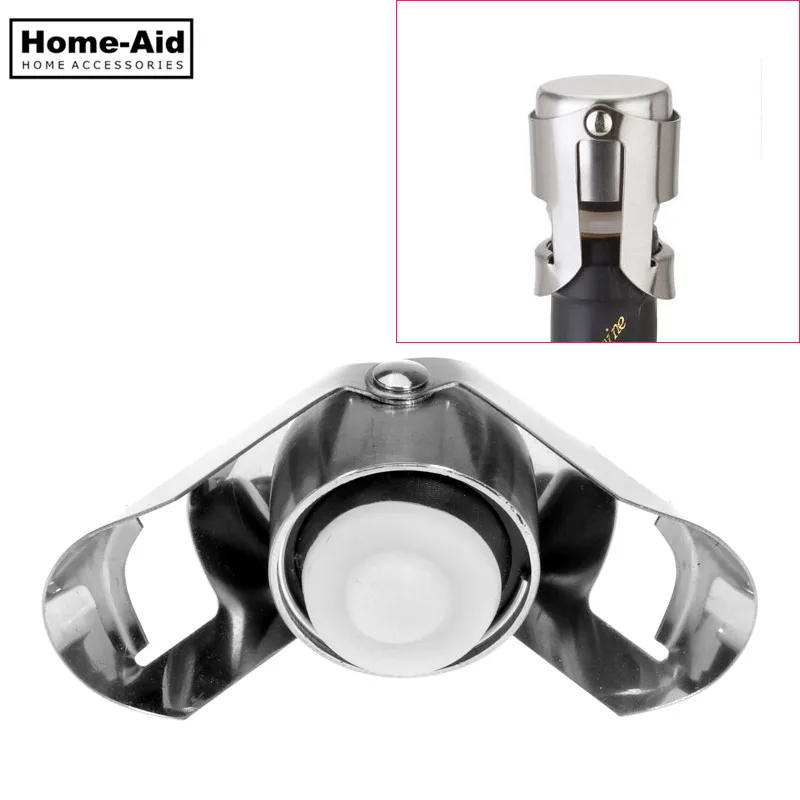 

Stainless Steel Custom Champagne Stopper Champagne Bottle Stopper