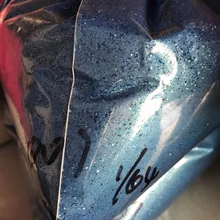 Синий блеск ногтей блестка 0.4 мм 015