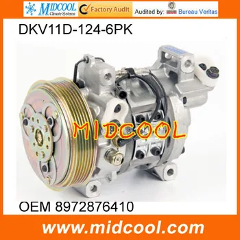 

HIGH QUALITY AUTO AC COMPRESSOR DKV11D FOR ISUZU 8972876410 8972876412
