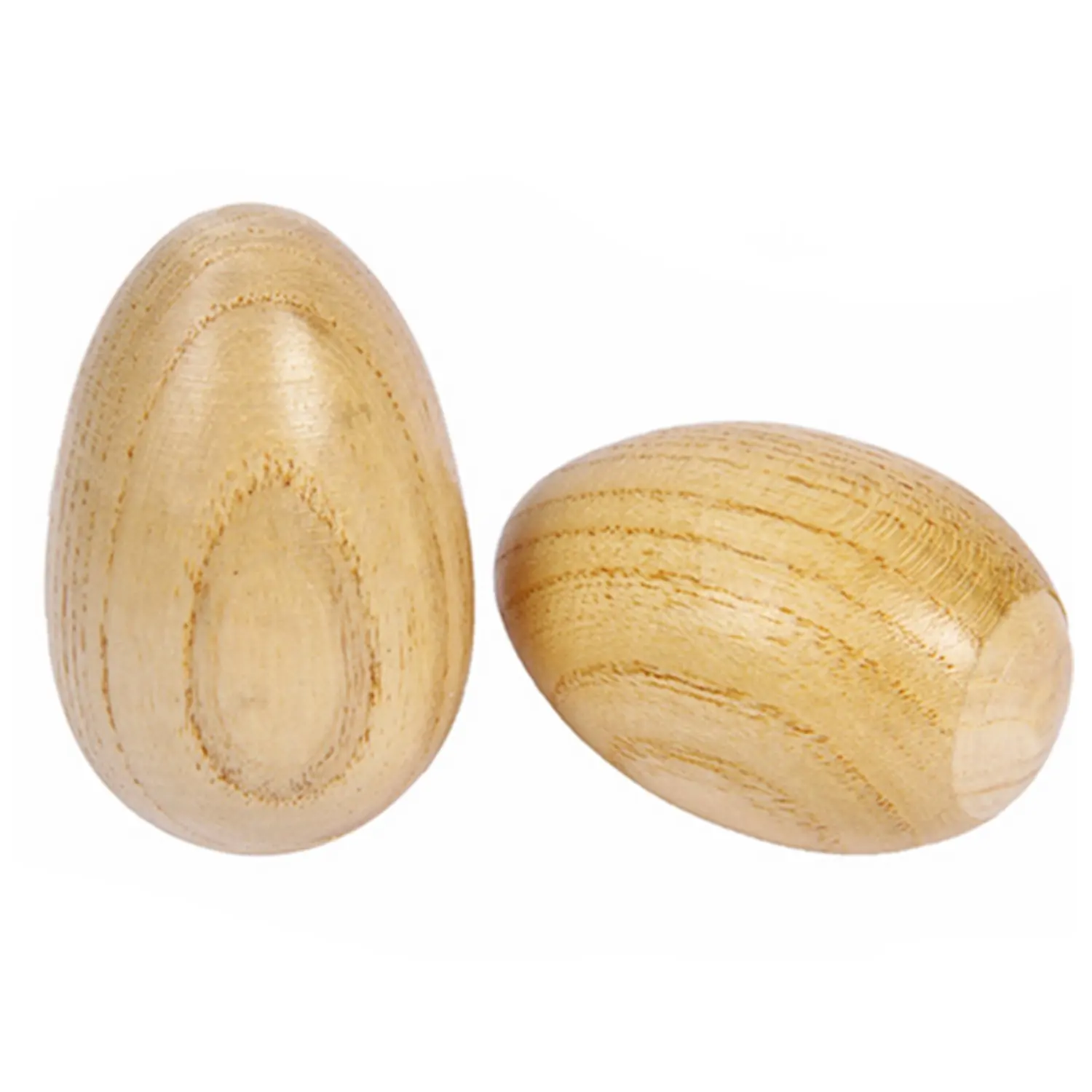 Set of 6 pcs Wooden Percussion Musical Egg Maracas Egg Shakers Musical