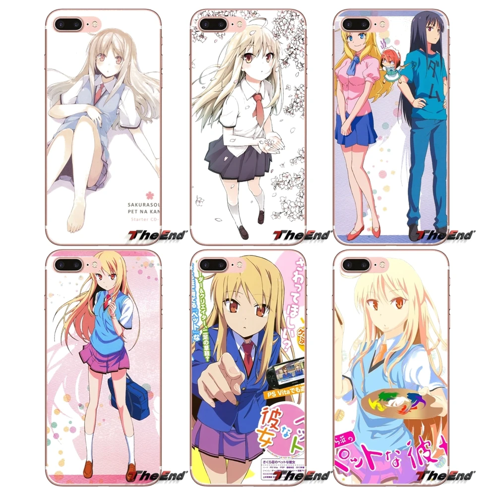 Мягкий чехол для Samsung Galaxy S2 S3 S4 S5 MINI S6 S7 edge S8 S9 Plus Note 2 3 4 5 8 Coque Fundas Sakurasou no Pet na Kanojo anime |