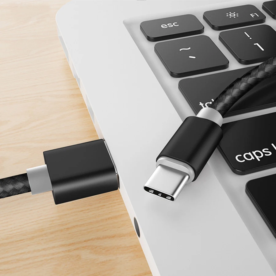 Нейлоновый кабель usb type-C для быстрой зарядки samsung, USB-C, зарядный шнур, кабели для передачи данных для мобильных телефонов type-C