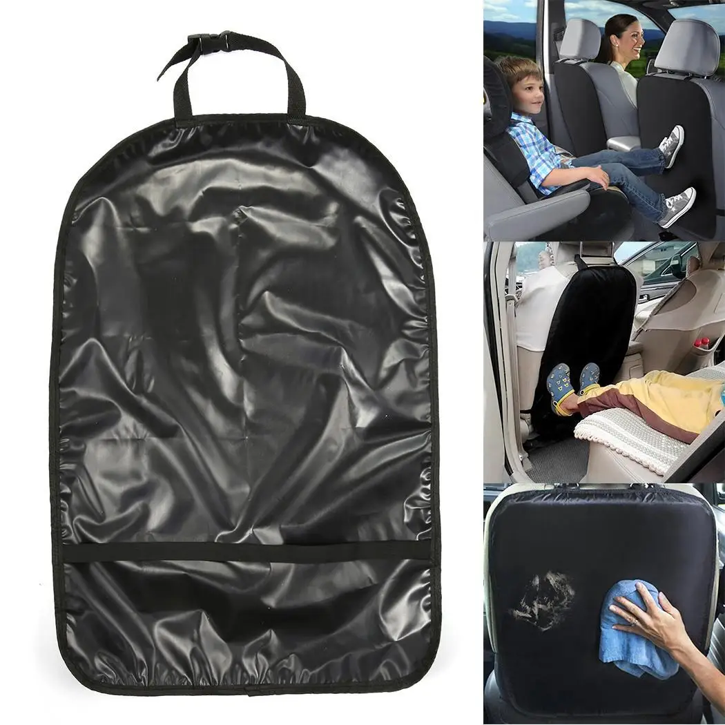 

Sailnovo Car Seat Back Protector Cover Mat Baby Children Kick Car Anti Kicking Padded Seat Back Protector Cover