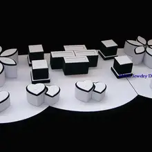 Дисплей ювелирный набор кольцо браслет с подставкой держатель ювелирных изделий шоу реквизит дисплей для кольца картонный Органайзер чехол