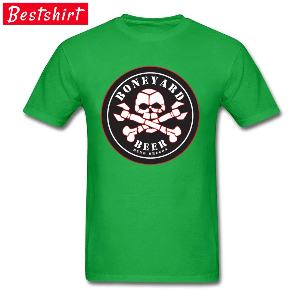 100% Cotton Men Short Sleeve Beer Skull T Shirt Custom Tops Shirt On Sale Hip hop Round Neck Tops & Tees Top Quality Beer Skull  green