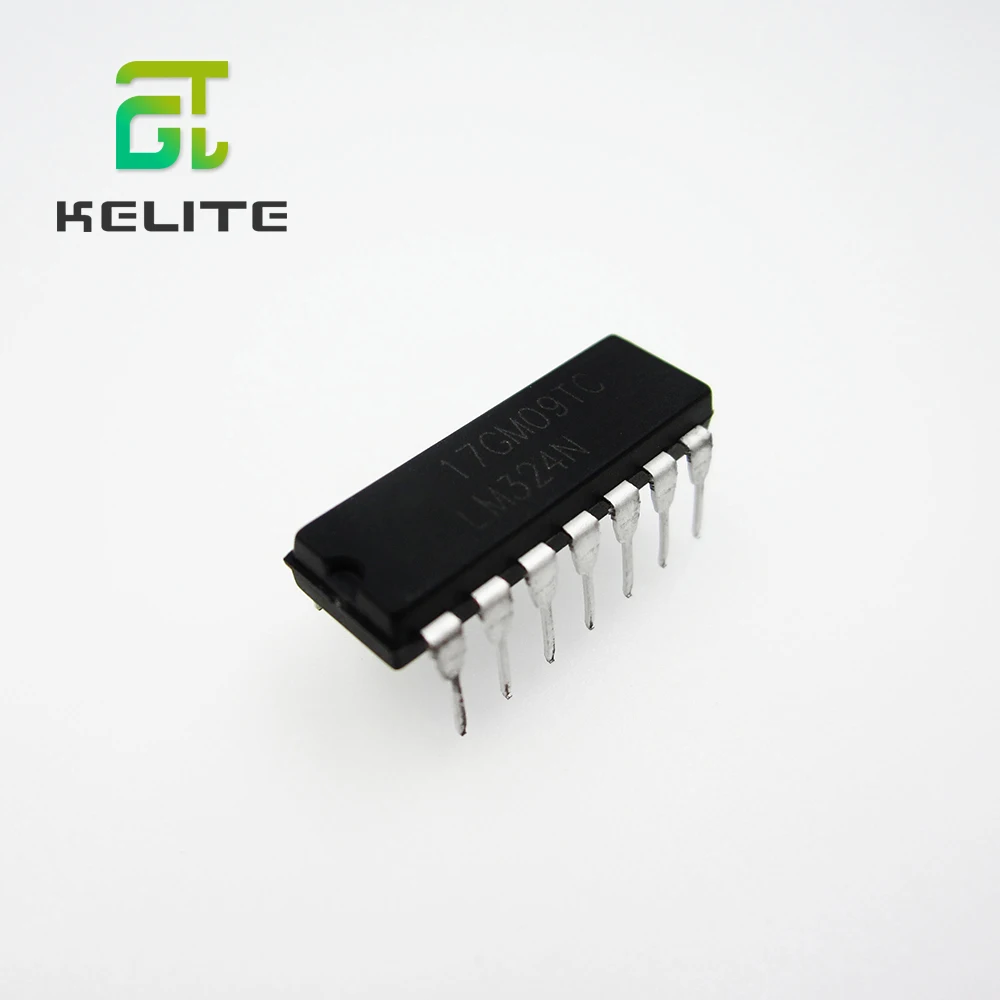

100PCS LM324N DIP-14 324 LM324 Amplifier LM324P