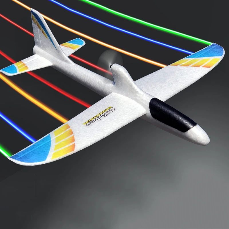 Airplanes Luminous Usb Charging Electric Hand Throwing Glider Soft Foam