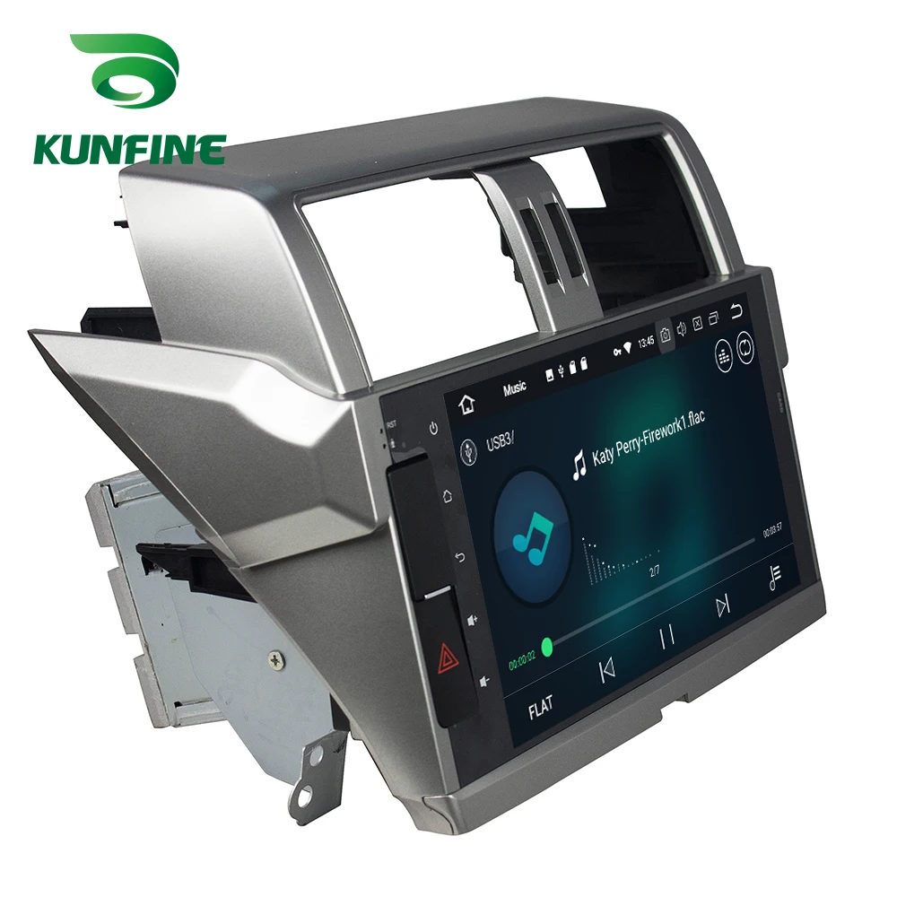 Top Octa Core 4GB RAM Android 8.0 Car DVD GPS Navigation Multimedia Player Car Stereo Deckless for TOYOTA PRADO 2014-2015 Radio 3