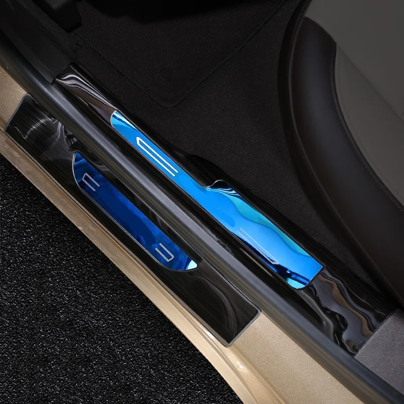

Auto Trunk Rear Panels Foot Pedal Automobile Decorative Chromium Car Styling Modification Accessories 16 17 18 FOR Nissan Sylphy