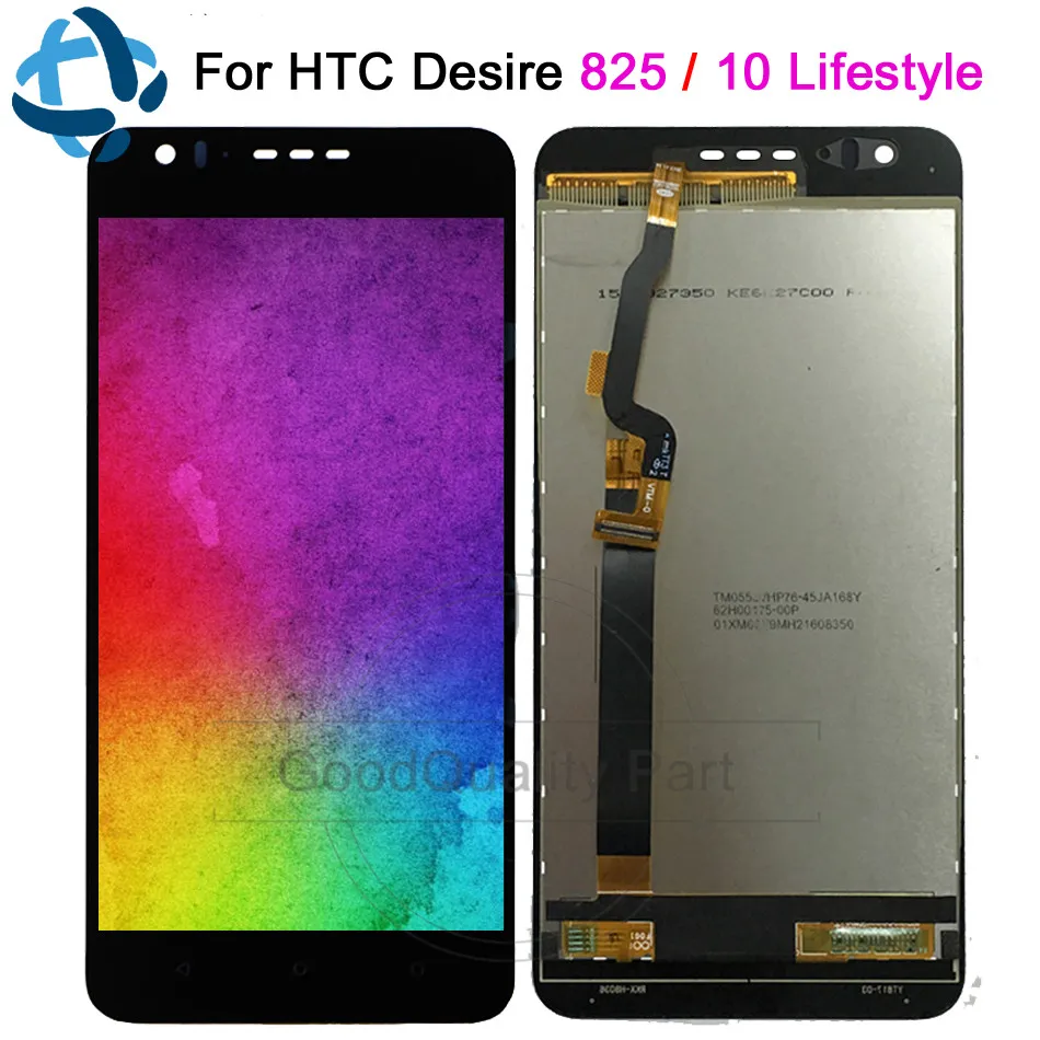 

5.5"For HTC desire 825 Full LCD DIsplay+Touch Screen Digitizer+frame D825u Assembly For HTC Desire 10 Lifestyle LCD replacement