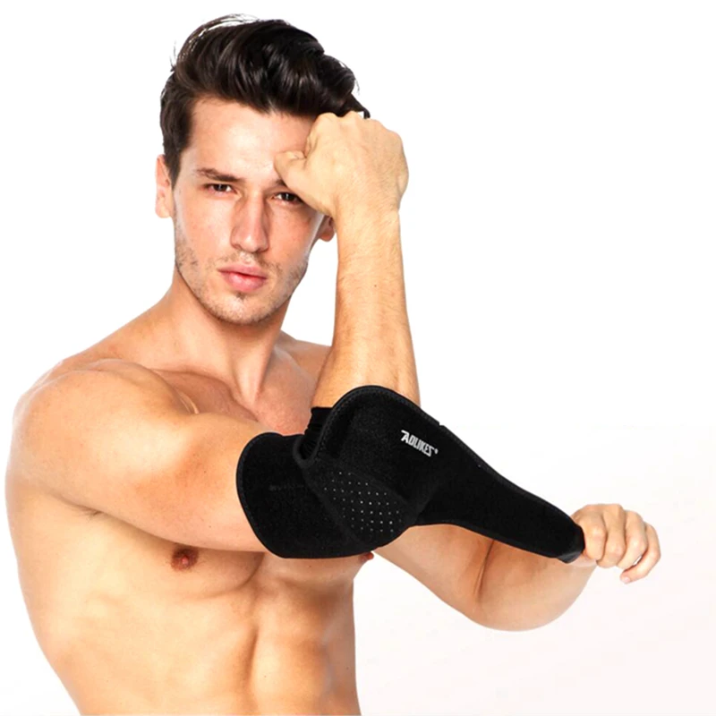 AOLIKES 1 Pcs Adjustable Breathable Elbow Support Pads Coderas Arm