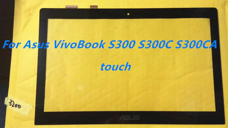 

100% test 13.3" Tablet Touch screen For Asus VivoBook S300 S300C S300CA touch Panel Digitizer Glass